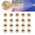thumbnail image 2 of Gegong Fine Atomization Nozzle,Brass Misting Nozzles For Cooling System 0.4 Mm 10/24 UNC Garden 20pcs, 2 of 8