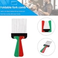 thumbnail image 3 of Yucurem Foldable Metal Wide Teeth Salon Comb Afro Detangle Comb Hair Styling Tools, 3 of 10