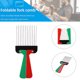 thumbnail image 5 of Salón Peine Dientes Metal Ancho Afro Pein Picket Inserto Color Cepillo para El Desenrollado, 5 of 7