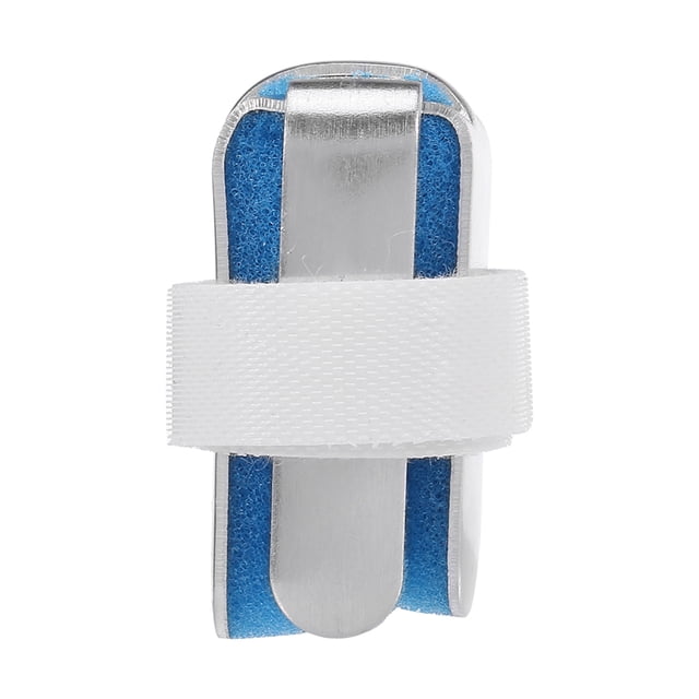 Férula de aluminio para dedos y manos, recuperación de lesiones, dolor, flexión, deformación, corrección S
