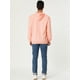thumbnail image 5 of Sudadera con capucha para hombre, manga larga, con cordón sólido y bolsillo Rosa M, 5 of 6