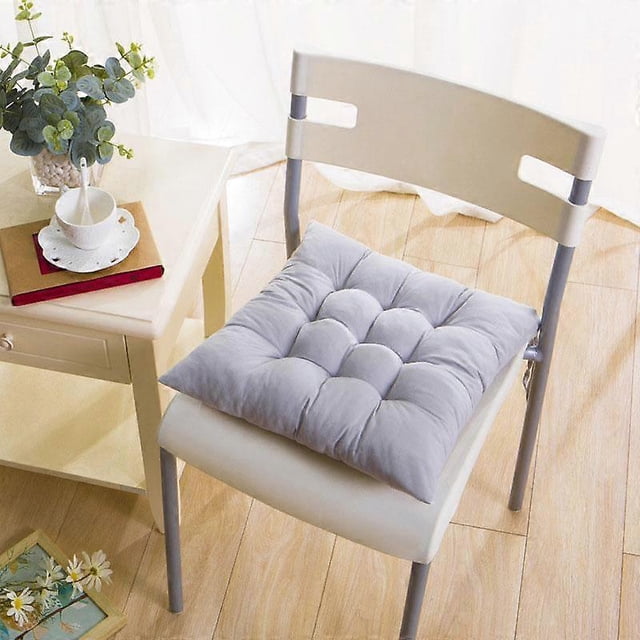 Fyrkantig Sittdyna Tjockare Stolskudde Fur Matplats Uteplats Hemmakontor Innomhus Utomhus Trädgård Soffa Sittdyna 40x40cm