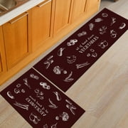 Non Slip Water Absorption Rectangle Carpet Floor Mat for Home Kitchen Corridor
