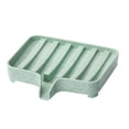 thumbnail image 1 of 3 jaboneras y bandeja para lavabo de baño con drenaje: jabonera con drenaje automático para ducha, baño, cocina, bañera, maquinilla de afeitar, 1 of 5