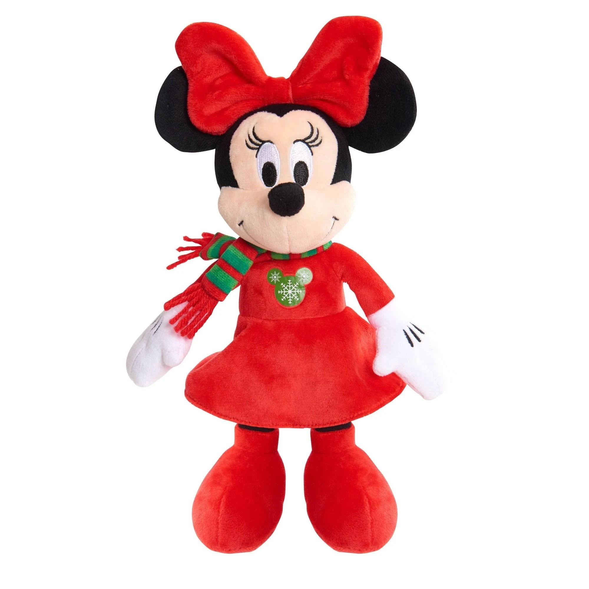 minnie mouse holiday plush