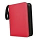 thumbnail image 3 of Carpeta de bolsillo para Tarjetas Organizador Macarena Rojo almacenamiento de álbumes 400 Tarjetas estándar, 3 of 8
