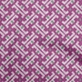 thumbnail image 1 of oneOone Velvet Purple Fabric Ikat Sewing Craft Projects Fabric Prints By Yard 58 Inch Wide, 1 of 5