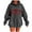 Dark Gray, variant on JSheng Sweatshirts for Women Women's Fashion Heart Printing Long Sleeve Loose Hooded Casual Tops Beige L