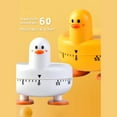 thumbnail image 4 of Minuterie Mécanique de Cuisine pour Étudiants Mini Apparence de Canard Adorable Rappel de Temps Rotatif, 4 of 8