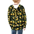 thumbnail image 3 of DISNIMO Lemon Print Hoodie with Zipper for Boys Hoodies Zip Front Hoodie Kids Boy Hooded Sweatshirt for Children Hooded Jackets for Girls Hoodie Sweatshirts with Hoodie 6/7 Girls Hoodie Little Boy, 3 of 7