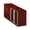 Brown, variant on Mayline Medina Low Wall Cabinet with Doors in Gray Steel