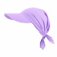 thumbnail image 4 of Baseball Cap with Adjustable Tie Back Scarf Visor Sun Hat for Everyday Wear Casual Everyday Headwear Breathable Sun Size Fits, 4 of 4