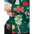 thumbnail image 3 of FASHIONWT Men Christmas Long Sleeve Button-Down Laple Shirt, 3 of 5