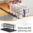 thumbnail image 3 of Stainless Steel Pull-Out Water Bottle Organizer for Home, Office and Car with Convenient Storage and Space-Saving Design, 3 of 8