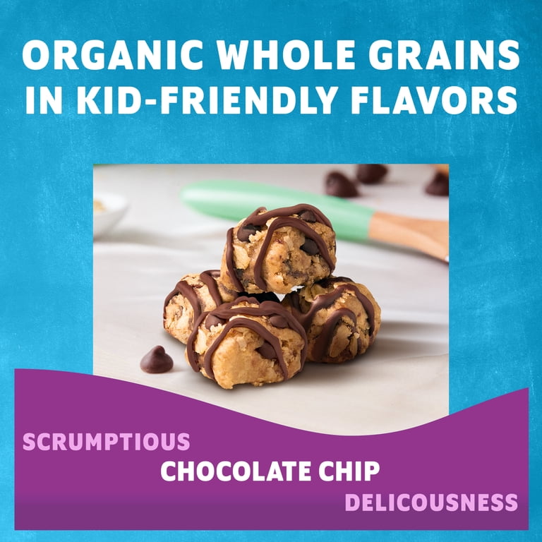 ZBAR Oat Bites Chocolate Chip Baked Oat Energy Granola Bites, USDA