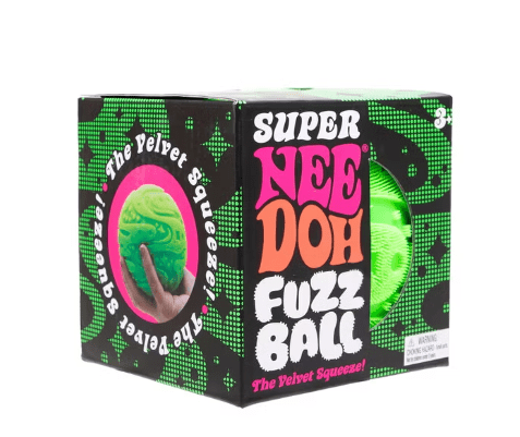 Nee Doh Super Fuzzball, 1 random color