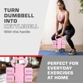 thumbnail image 3 of Kit de Pesas y Mancuernas Regulables, Kit Mancuernas 2 en 1 Multiuso de 5 Kg, para Entrenamiento de Ejercicio en el Gimnasio en Casa, Entrenamiento Y Gimnasio Para Hombres Y Mujeres, 3 of 7