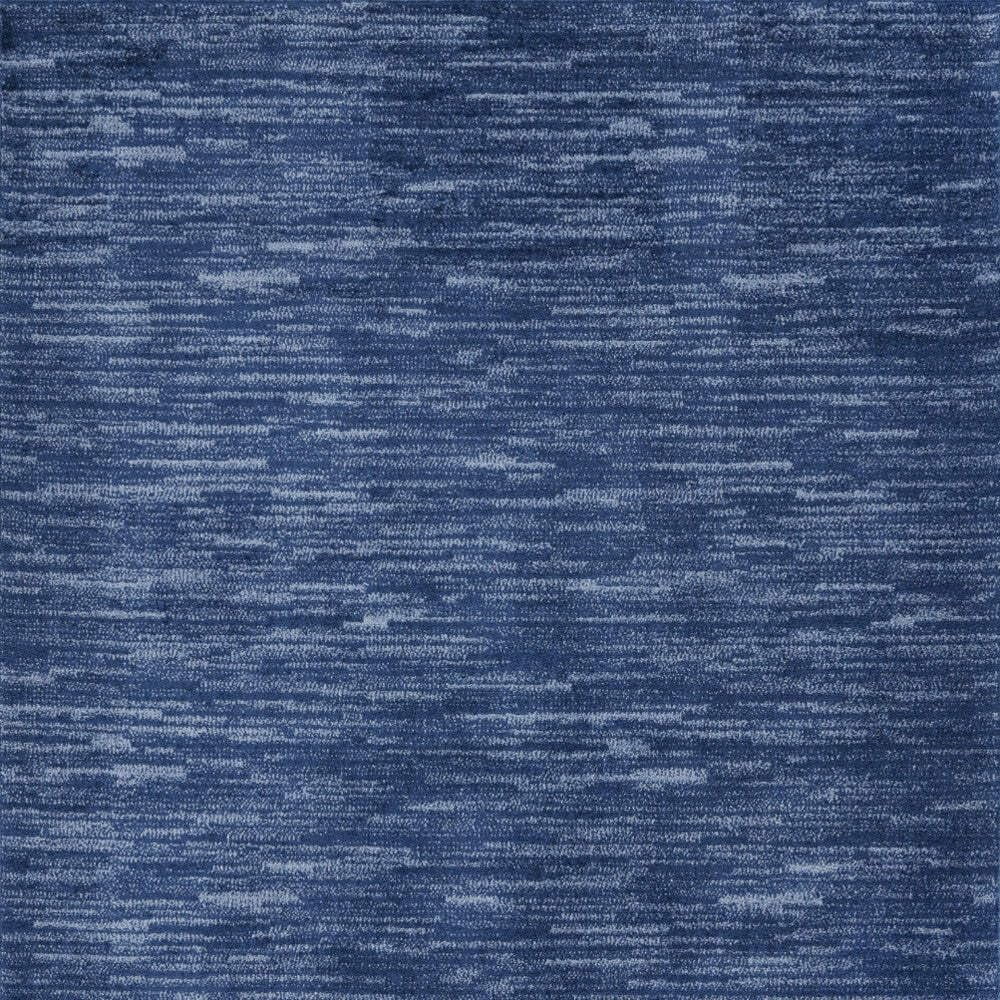 Bed Bath & Beyond 5' X 7' Navy Blue Non Skid Indoor Outdoor Area Rug - 6' x 7'