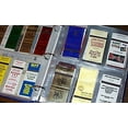 thumbnail image 3 of Matchcover Collecting Binder Page Assortment, 25 clear plastic pocket pages, fits any 3 ring binder, 3 of 4