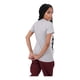 thumbnail image 5 of Playera Reebok Mujer Basic Cotton Classic Gris Entrenamiento gris M, 5 of 7