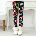 thumbnail image 3 of GYRATEDREAM 3-10T Girl Footless Tights Leggings Little and Big Girl Winter Thick Warm Skinny Legging Fleece Lined Stretchy Pants, 3 of 7