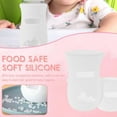 thumbnail image 4 of Glass and Bottle Silicone Sleeve for Natural Baby Bottles - Insulated Holder Compatible with 8 Oz Glass Baby Bottles, 4 of 8