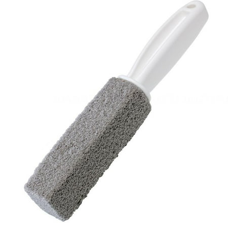 

Toilet brush-Pumice Cleaning Stone with Handle Toilet Ring Cleaner Pumice Stick for Kitchen Bathroom Pool Home Cleaning Gray 2pcs