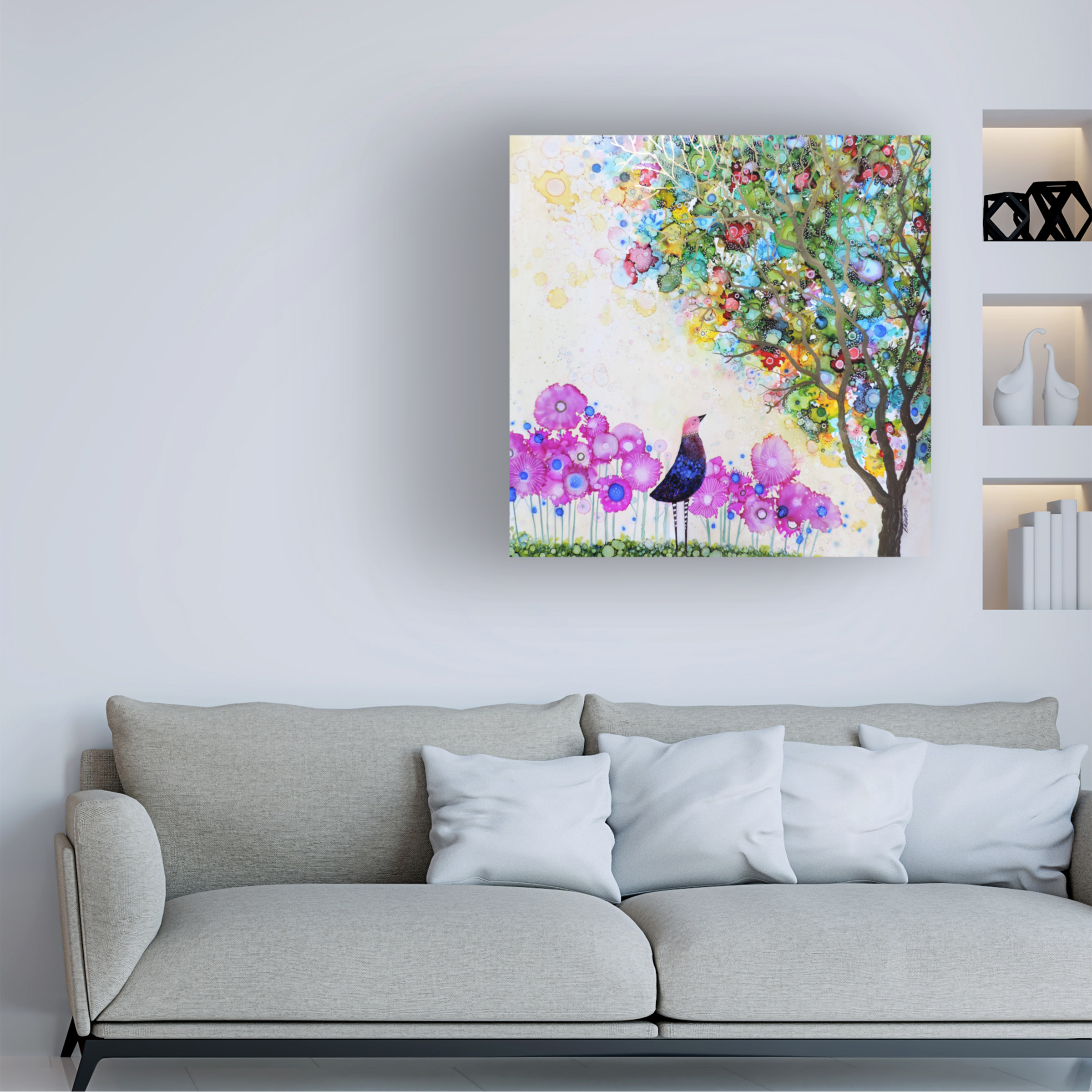 Sylvie Demers 'Je Suis Plenitude' Canvas Art