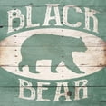 thumbnail image 3 of Villa, Mlli 15x15 Black Modern Framed Museum Art Print Titled - Black Bear, 3 of 5