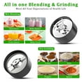thumbnail image 4 of 800W Smoothie Blender, 10PCS Personal Blender, Portable Blender Mixer with 6-Leaf Blade, 2 BPA-Free 20 Oz To-Go Cups, Juice Blender Set for Shakes, Smoothie, Frozen Drink, Sauces,Spices, 4 of 7