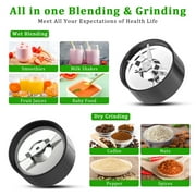 800W Smoothie Blender, 10PCS Personal Blender, Portable Blender Mixer with 6-Leaf Blade, 2 BPA-Free 20 Oz To-Go Cups, Juice Blender Set for Shakes, Smoothie, Frozen Drink, Sauces,Spices