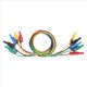 thumbnail image 1 of Cables de Prueba de Silicona con Conector Banana 5 Piezas 4Mm Totalmente Aislados con Cubierta de Seguridad Apilable con Conector Banana Cable de ExtensióN de Cable Blando, 1 of 9