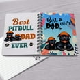 thumbnail image 4 of Best Pitbull Dad Ever Happy Father's Day Spiral Bound Journal Terrier Dog Lover 5x7in Spiral Notebook - 02006, 4 of 5