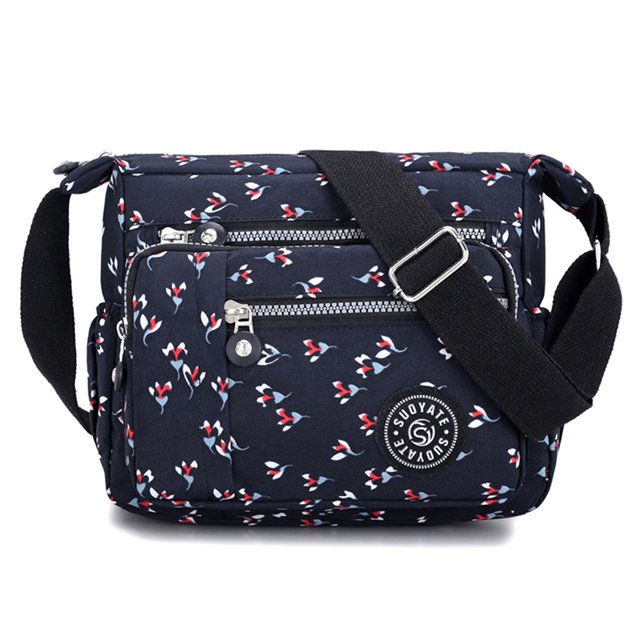 Bolsa De hombro/cruzada De nailon impermeable para mujer/Bolsa De mano/Bolsa De viaje Casual