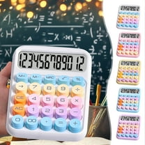 Tyidzon Desk Calculator 12 Digit Display Basic Calculators Desktop Calculators for Students Kids Home Office Desk Accessories