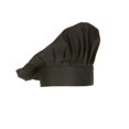 thumbnail image 1 of Gorro de Chef Unisex Chef Works, Negro, Poliéster/Algodón Talla Única, 1 of 3
