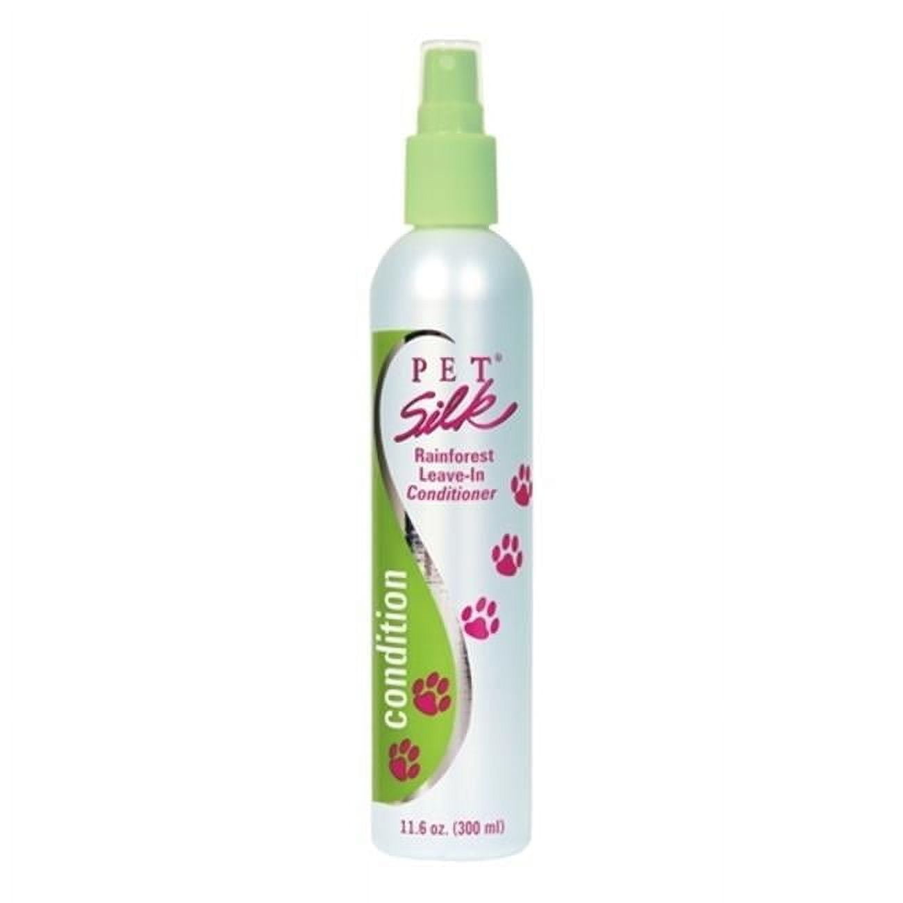Pet Silk Conditioner for Pets, Leave in, Perfect for dry skin, Rainforest Scent, 11.6 Ounces