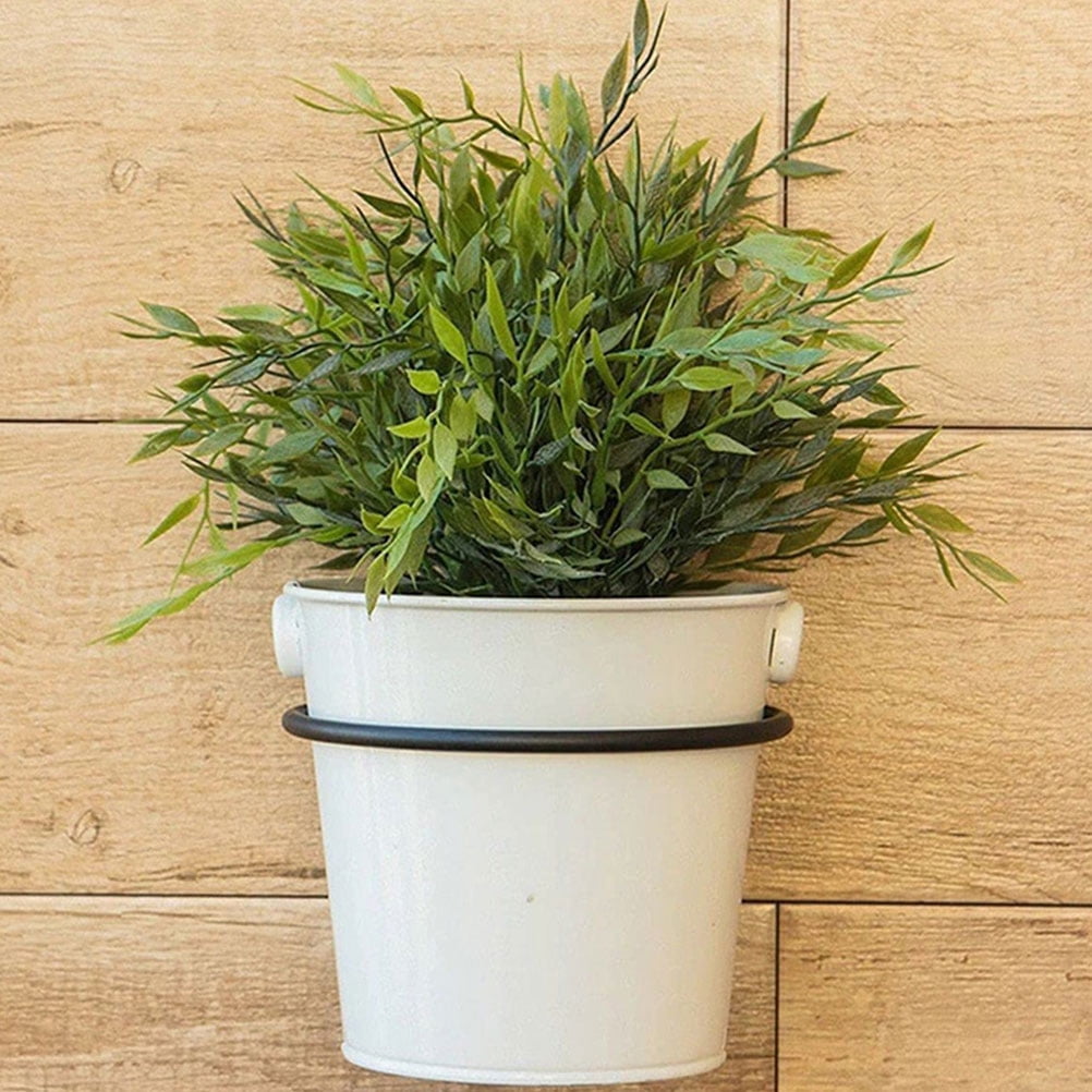 4 Pieces Flower Pot Stand Wall Planter Hanging Rack