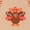 ORANGE, variant on Counting Daisies Baby Boy Thanksgiving Set