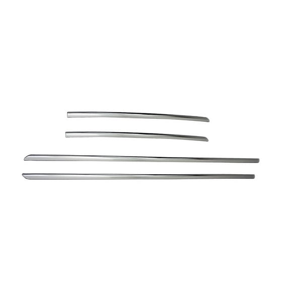 OMAC Side Door Molding Trim Skirt Garnish for Hyundai Tucson 2016-21 Stainless Steel