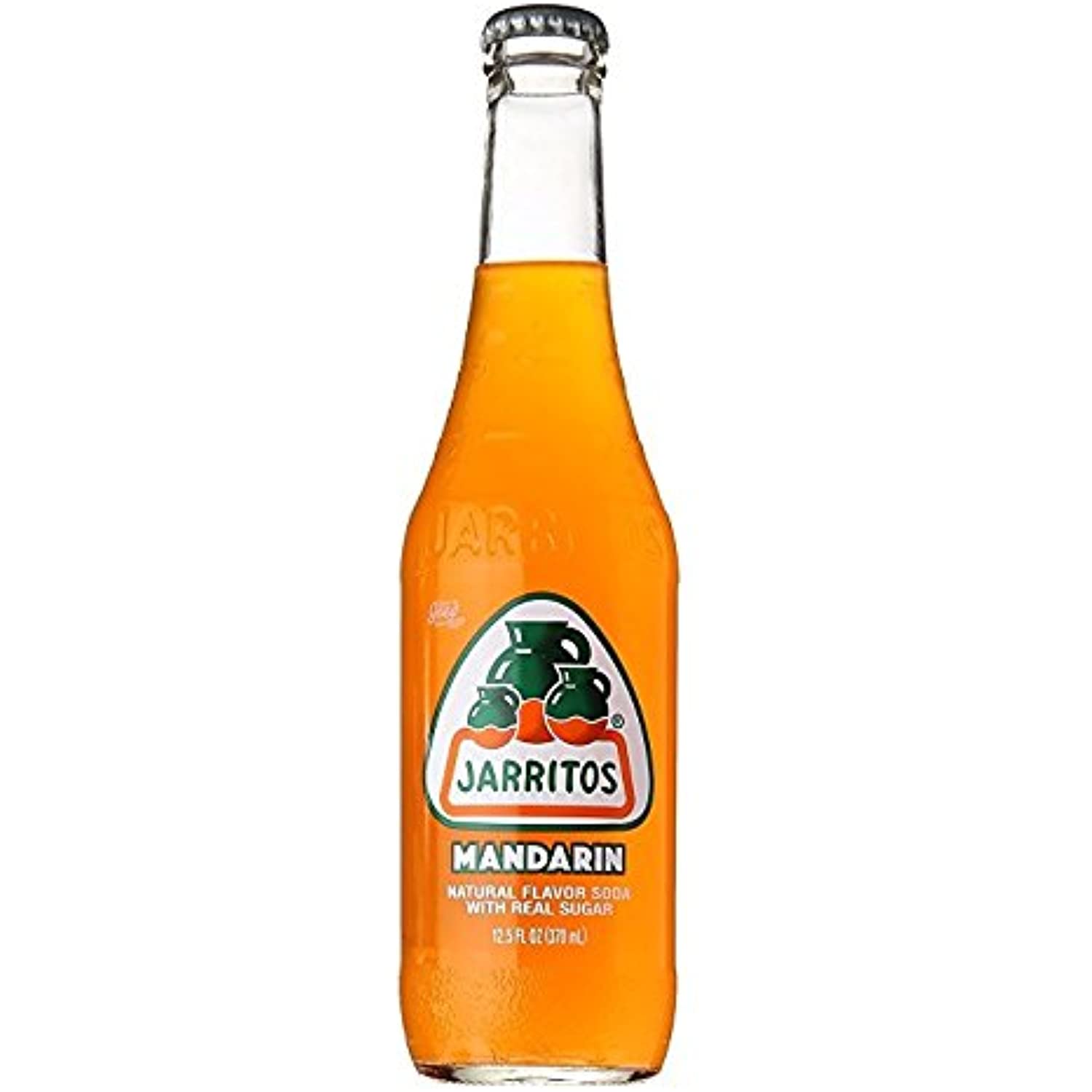 Jarritos Mandarin Soft Drink, 12.5 Oz (Pack Of 12)