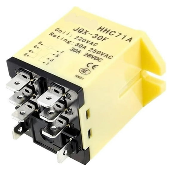 MPXBM HHC71A-JQX-30F high-Power Relay 30A JQX-30F -2Z high Current 220V AC 8-pin