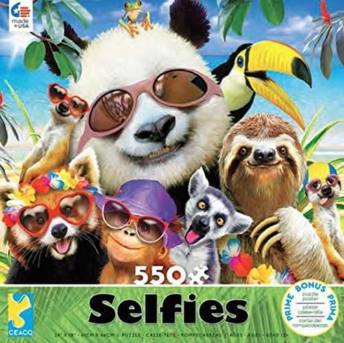 Ceaco: Selfies - Summer Fun casse tête (550 pc)