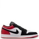 thumbnail image 2 of N I-K-E A i r-Jor-dan 1 Low Black Toe White Black Red Men's Shoes brand new IB8971-106, 2 of 5