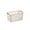 Beige A, variant on Yonrjhukm Plastic Storage Basket, Multifunctional Organizer for Desk, Clothes, and Kitchen Supplies, Stackable Ventilated Bin with Comfortable Handles, Durable Plastic Material