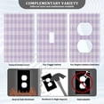thumbnail image 5 of IAUYY Retardant PC Material Duplex Outlets Switch Plate Covers Easy DIY Installation with Screws Light Switch Cover Plate Soft Color Tones, 5 of 9