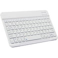 thumbnail image 1 of Bluetooth Keyboard, Ultra-Slim Rechargeable Wireless Bluetooth Keyboard for iOS, Android, Windows and Mac Compatible with iPad, iPad Pro, iPhone, Android Tablets, etc., 1 of 7