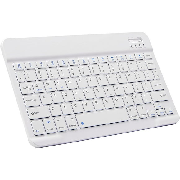 Bluetooth Keyboard Rechargeable Wireless Ultra-Slim Portable Design for iPad iPhone Android Tablet Windows Mac Laptop PC