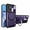 Purple, variant on Case for Samsung Galaxy A71 5G,Military Grade Flashing [Built-in Kickstand] Magnetic Rotate Ring Holder Heavy Duty TPU PC Shockproof Protect Phone Case for Samsung Galaxy A71 5G (Black)