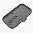thumbnail image 1 of Drain Rack Silicone Shower and Kitchen Organizer with Drain Spout - Durable Dish Soap Tray for Counter or Dispenser, 1 of 6